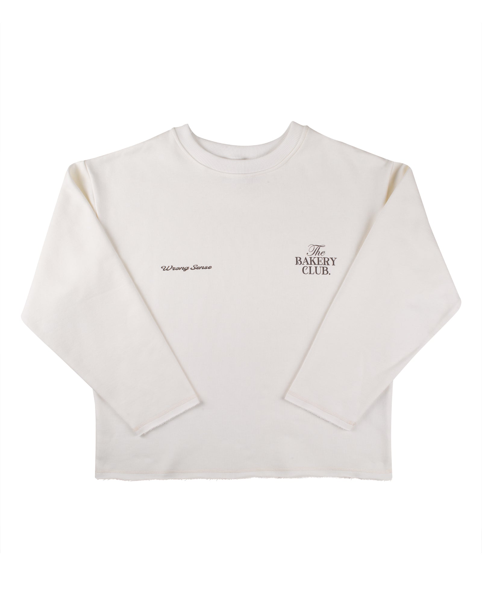 Cream Menu Crewneck