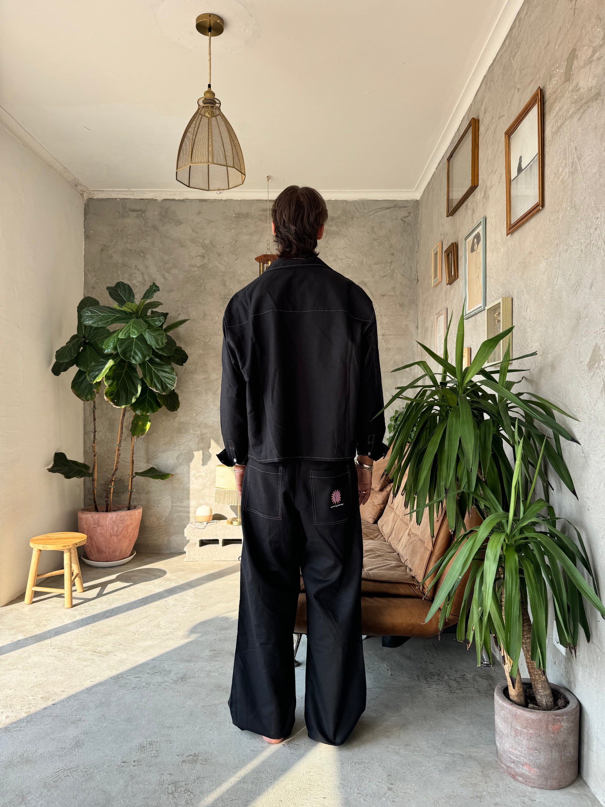 Black Linen Shirt