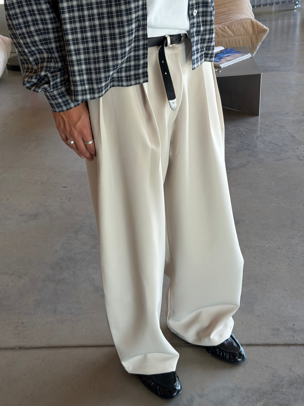 AW Beige Tailored Pants