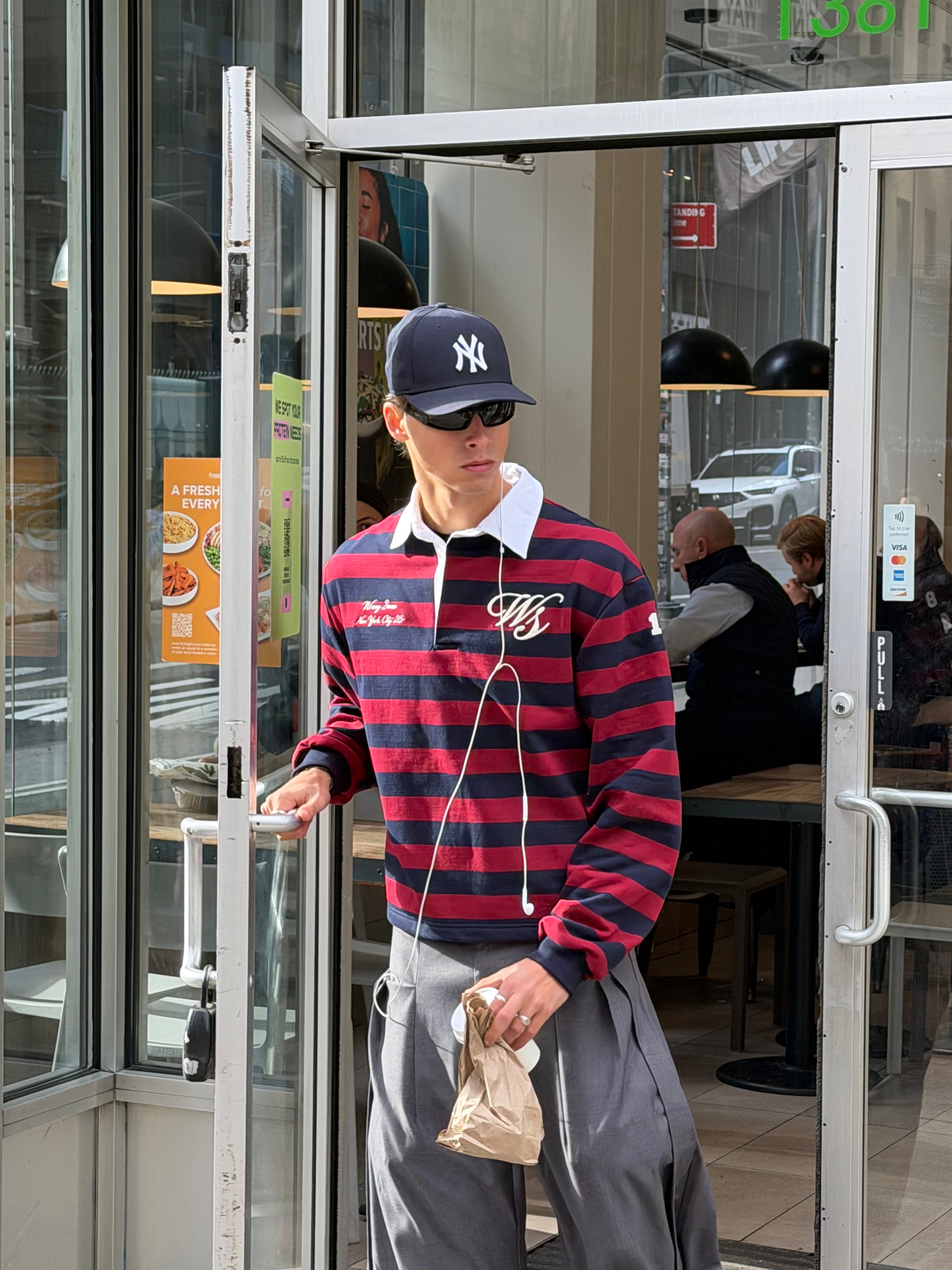 Striped NYC Polo