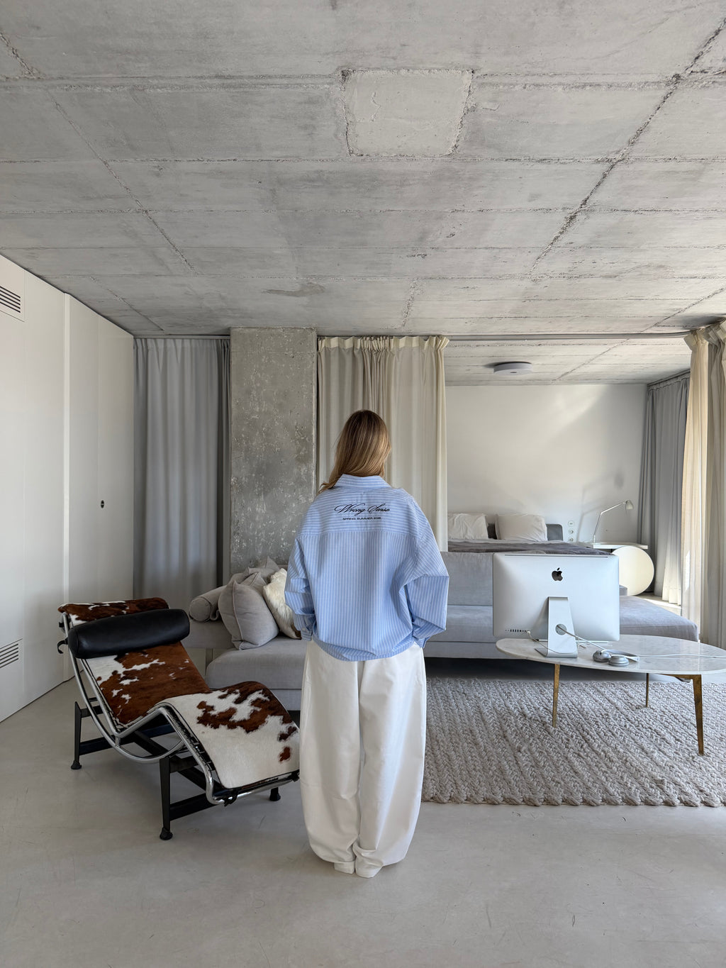 SS26 Blue Striped Shirt