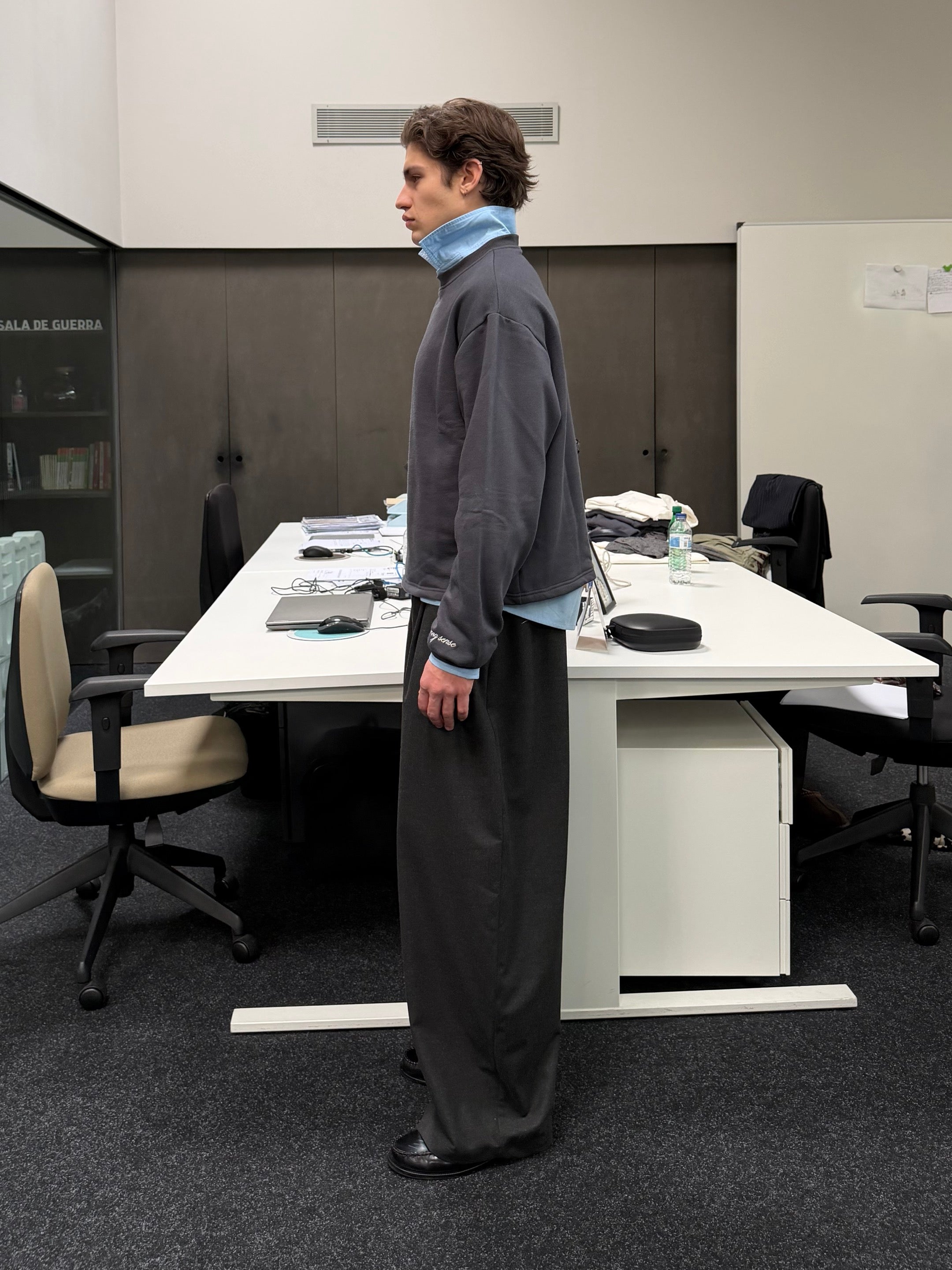 Office Grey Crewneck