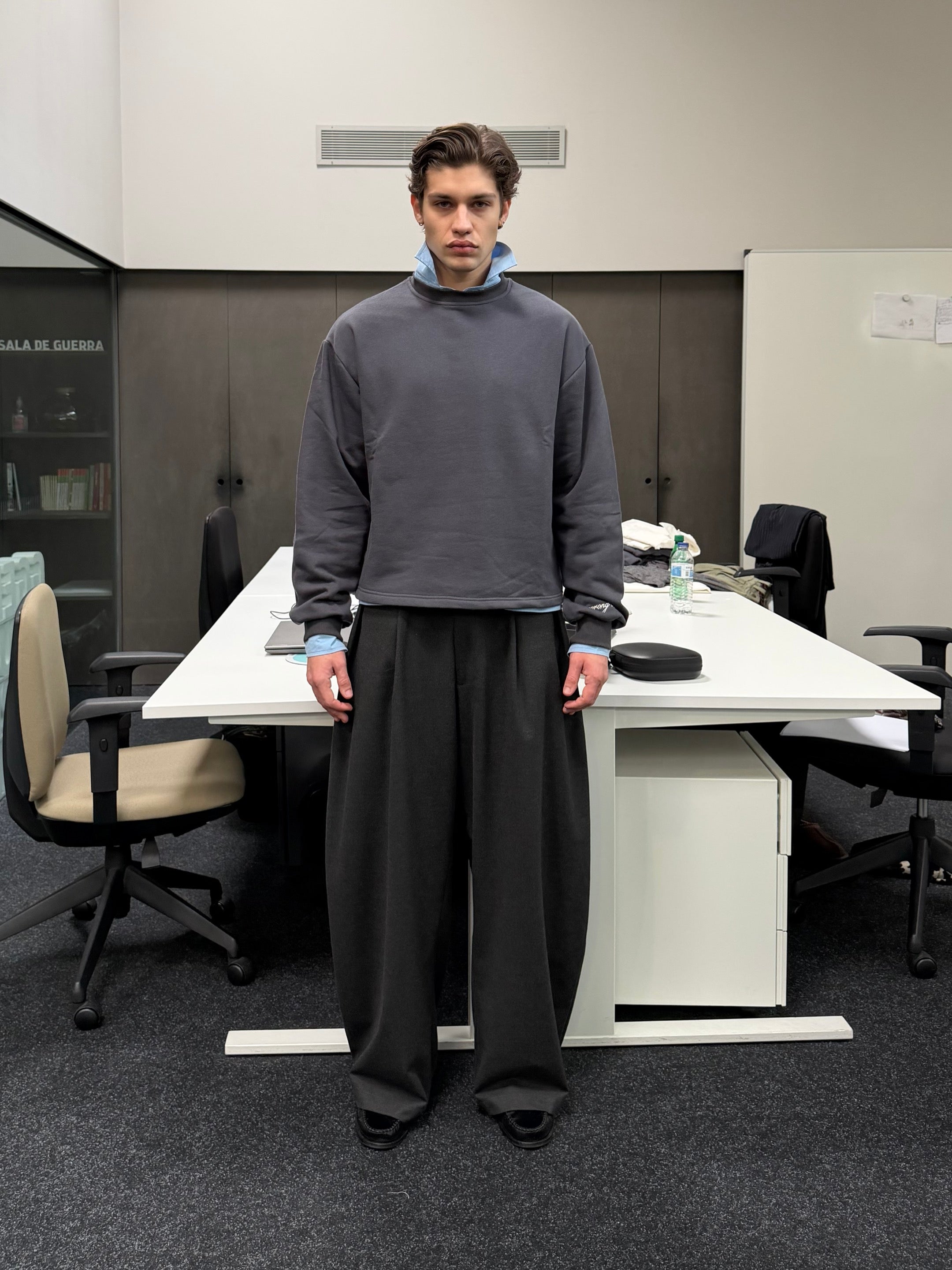 Office Grey Crewneck