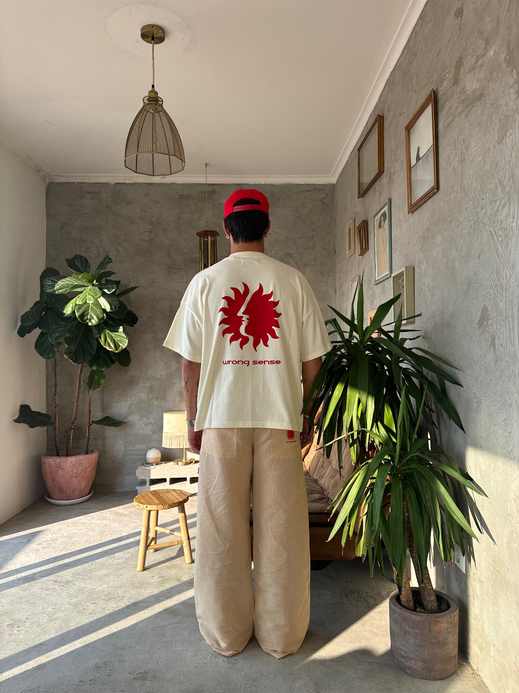 Cream Sunny Tee