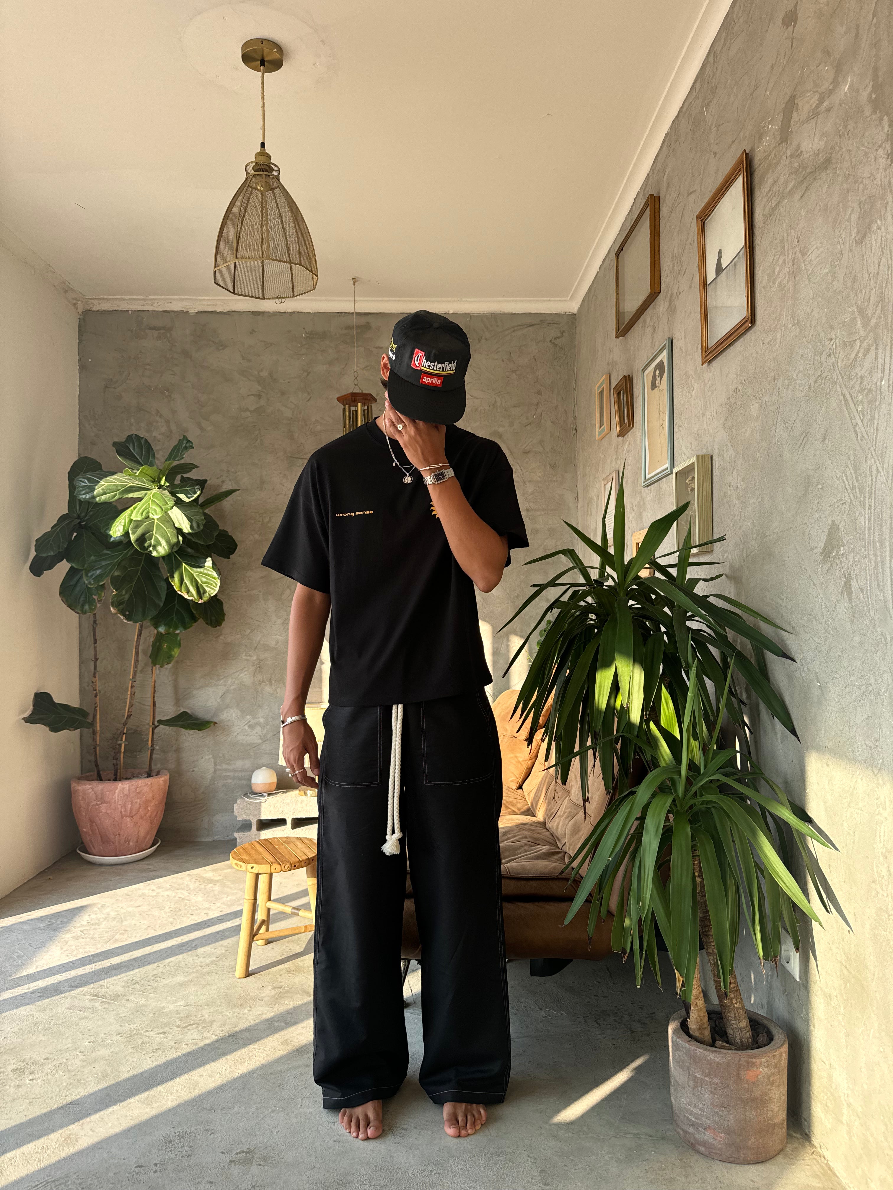 Black Linen Pants