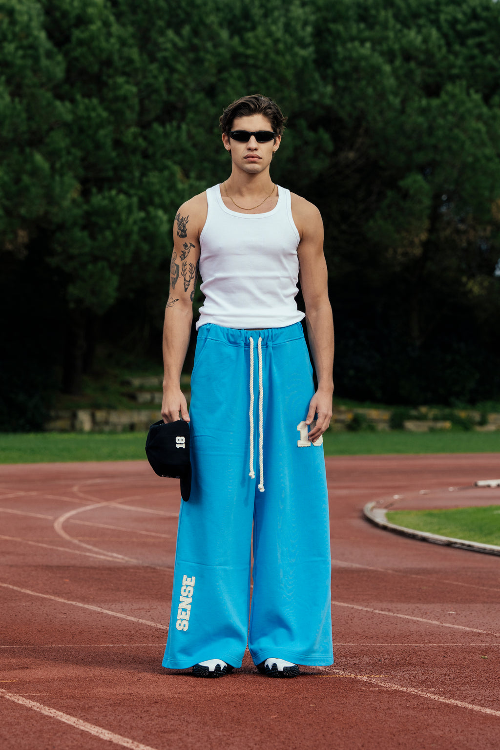 Blue Athletics Pants