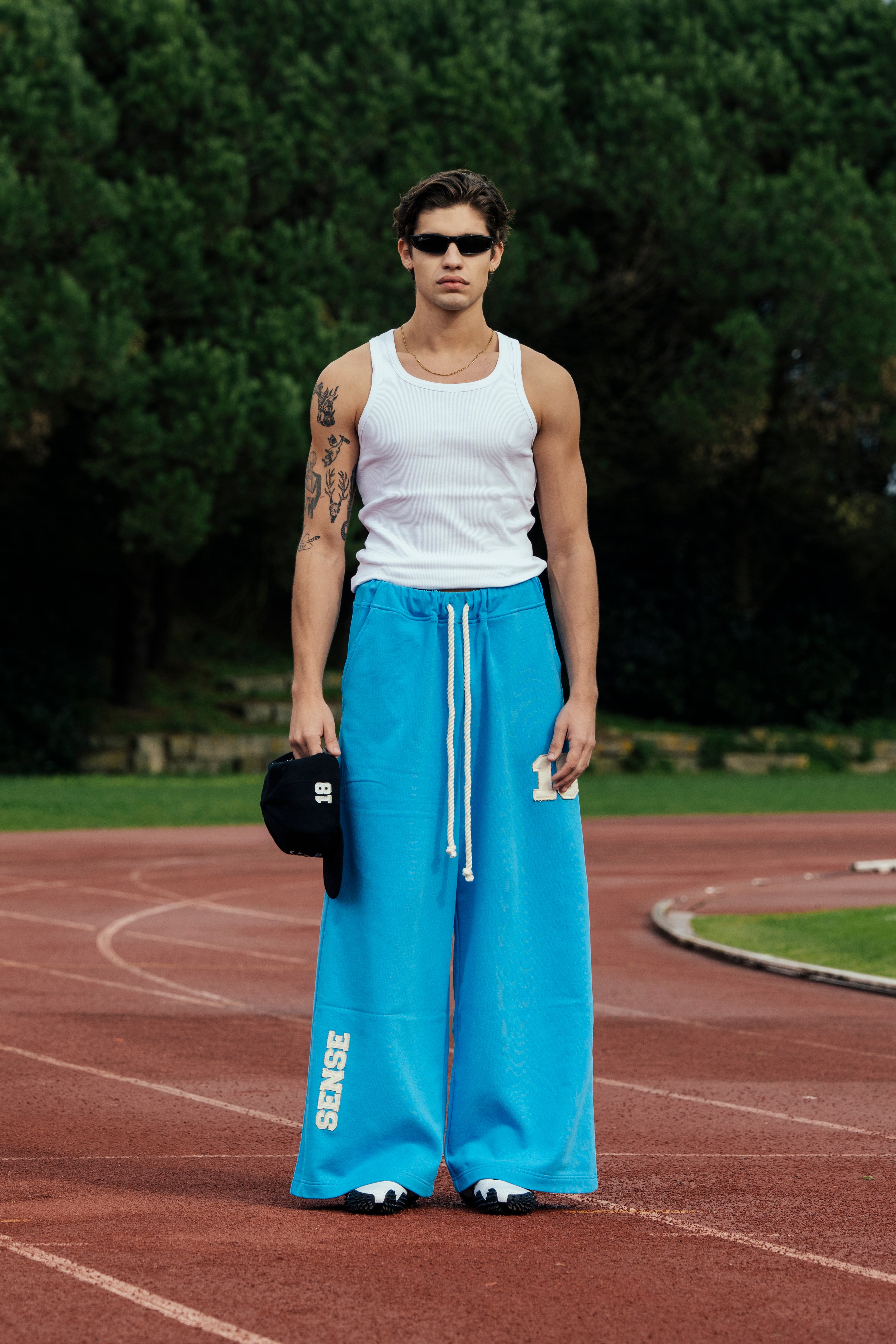 Blue Athletics Pants
