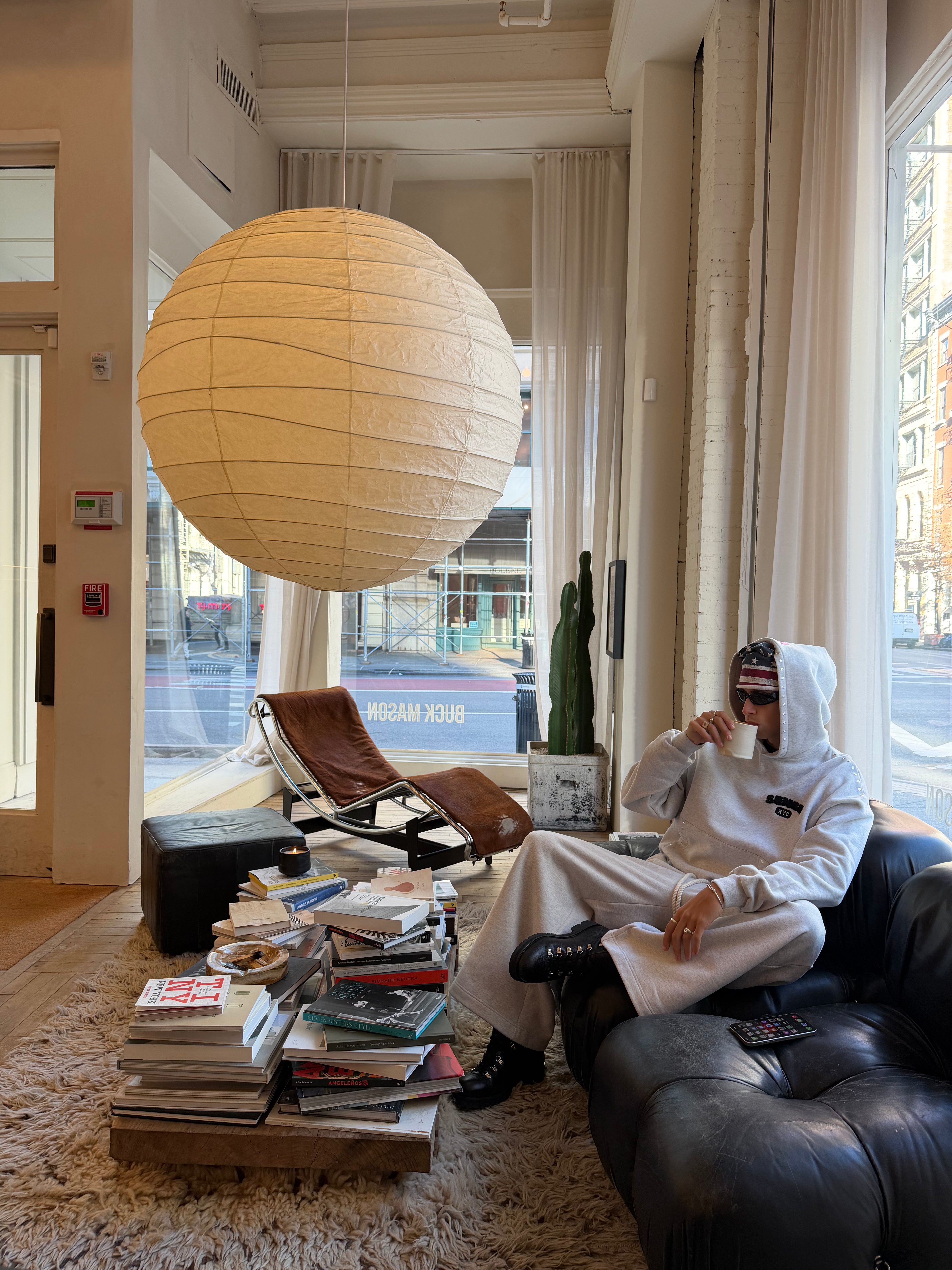 Light Grey NYC Hoodie