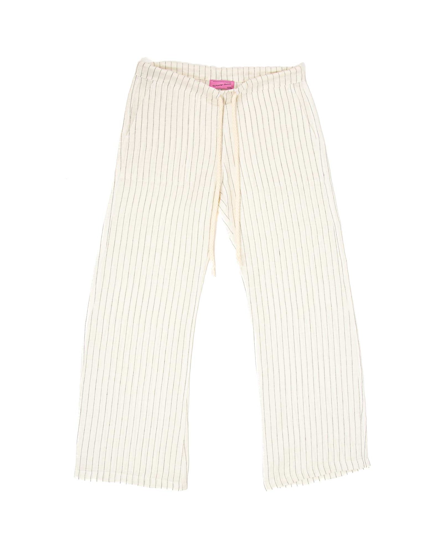 Striped Linen Pants