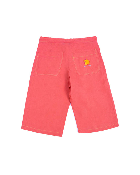 Terracota Linen Jorts