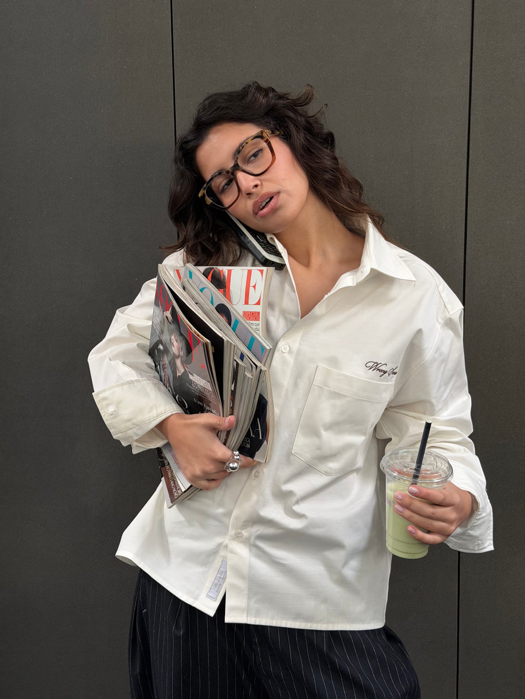Camisa Branca Lisa