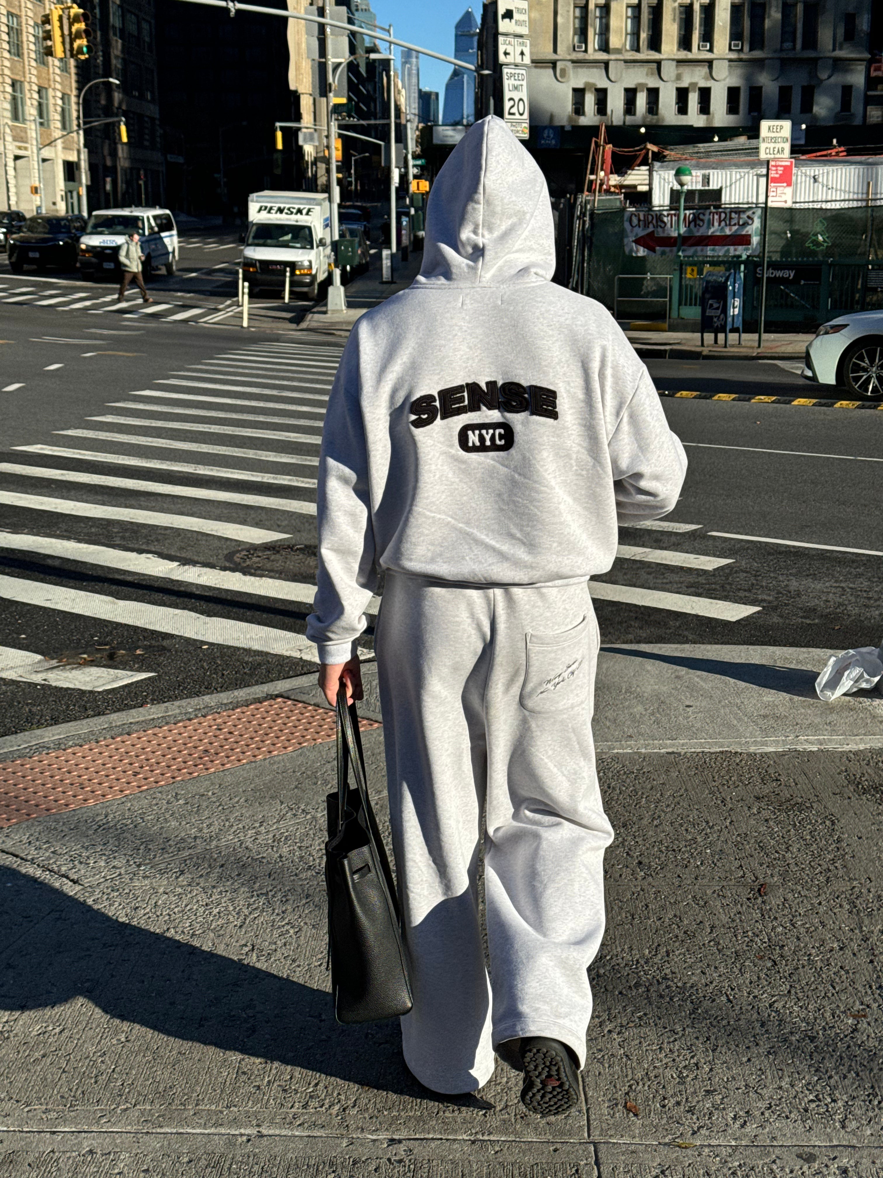 Light Grey NYC Hoodie