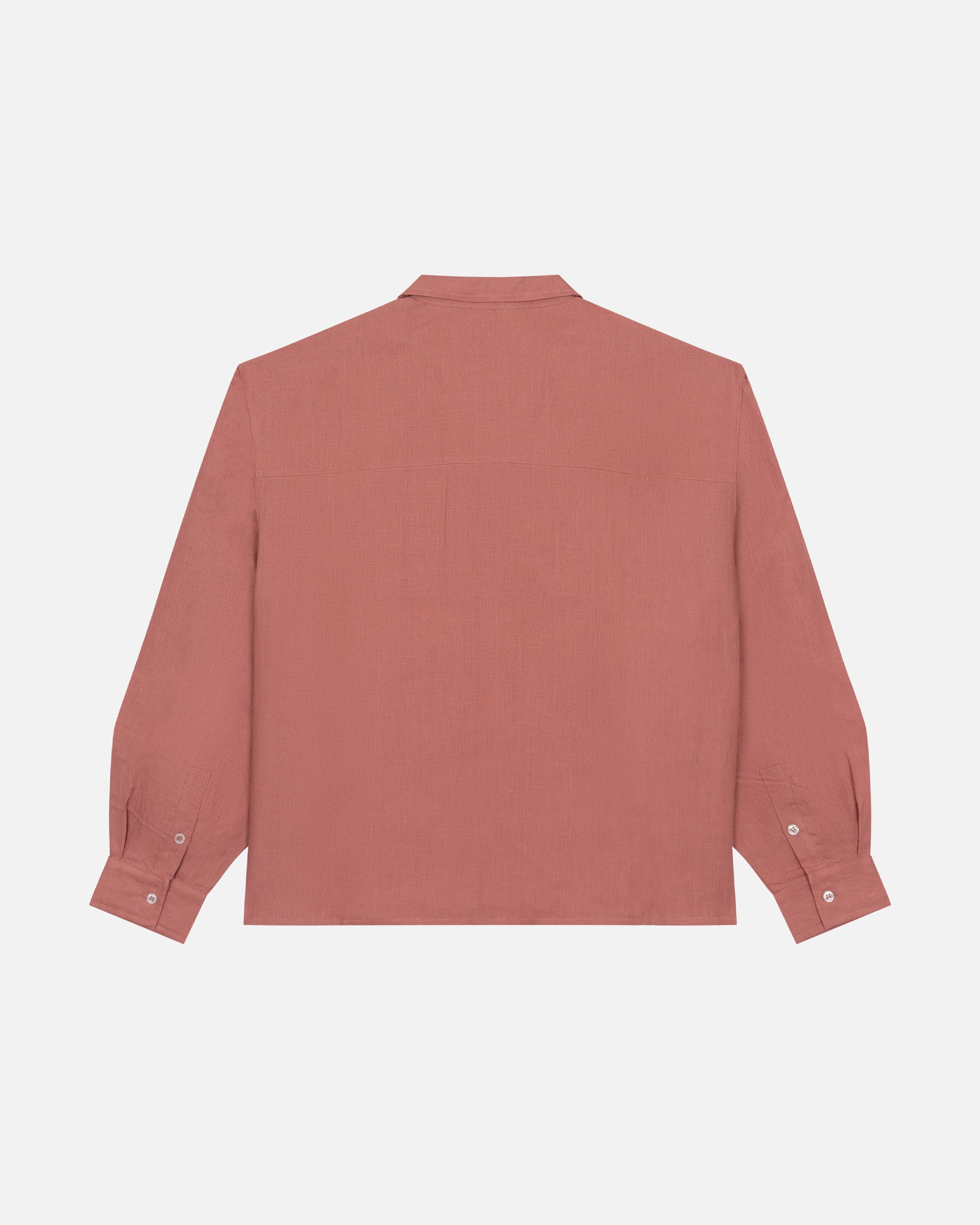 Pink Mallorca Linen Shirt