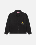 Black Mallorca Linen Shirt