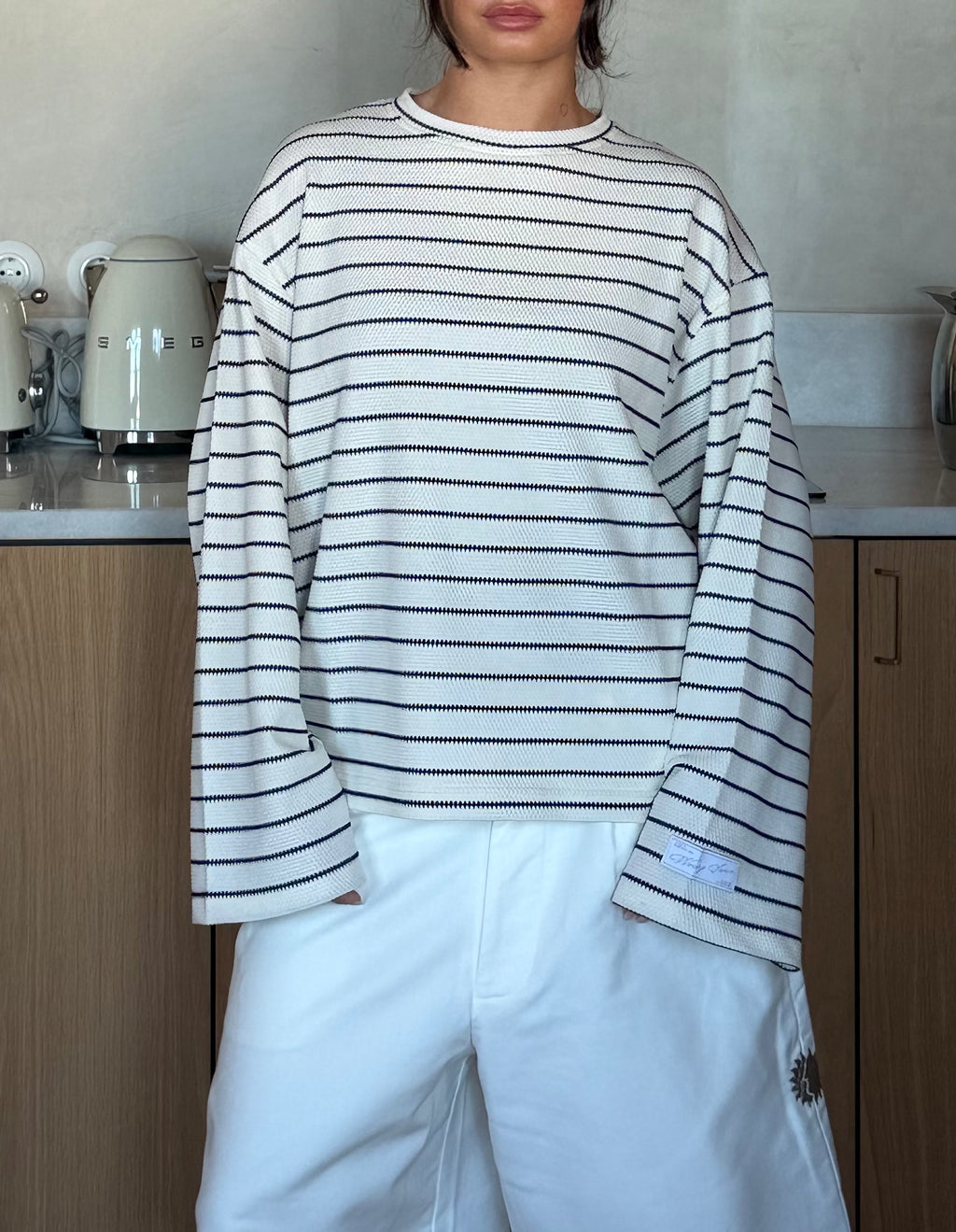 SS26 Camisola Manga Comprida às Riscas