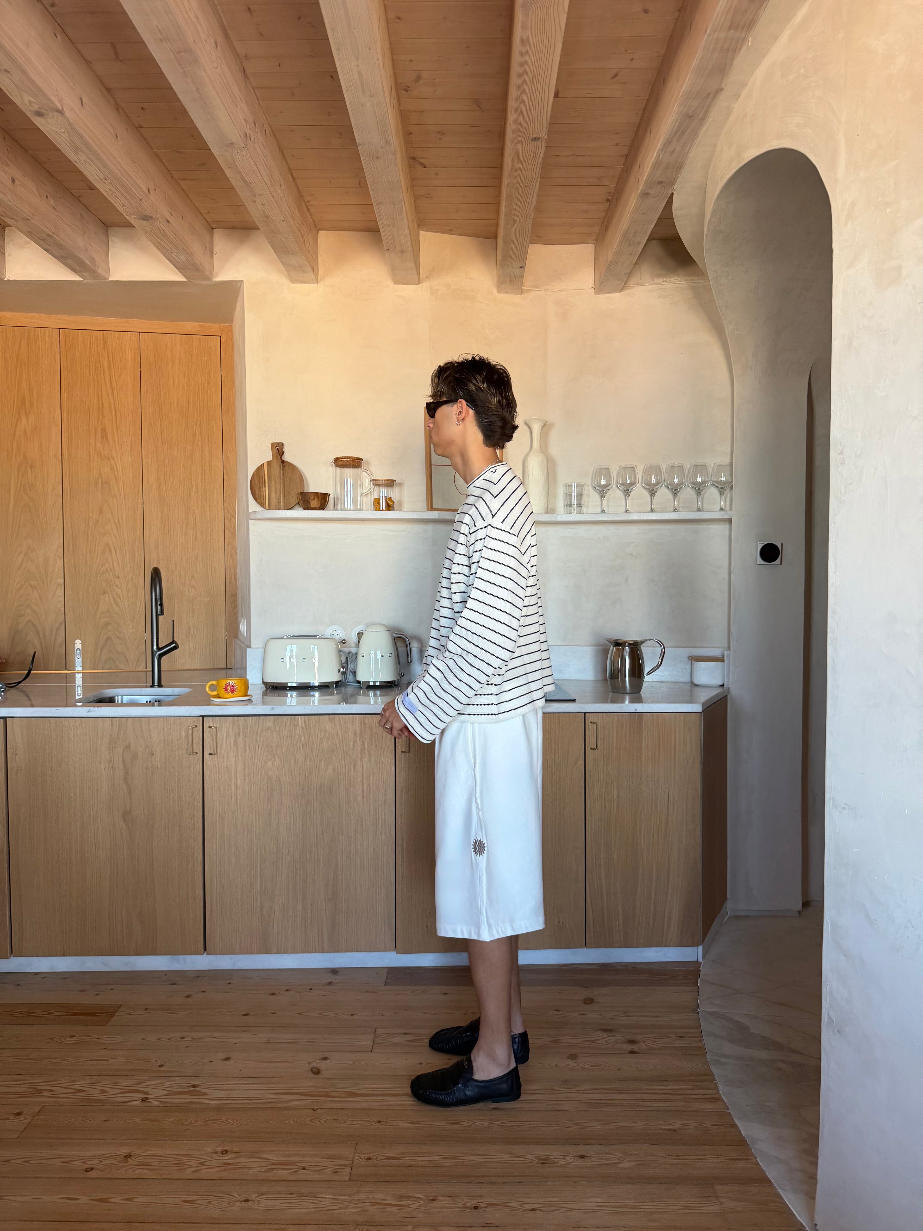 SS26 Camisola Manga Comprida às Riscas