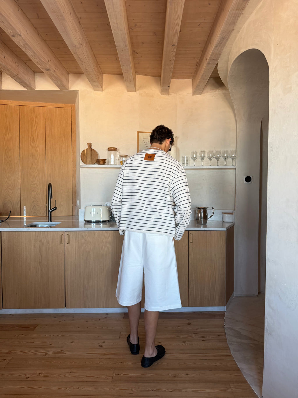 SS26 Camisola Manga Comprida às Riscas