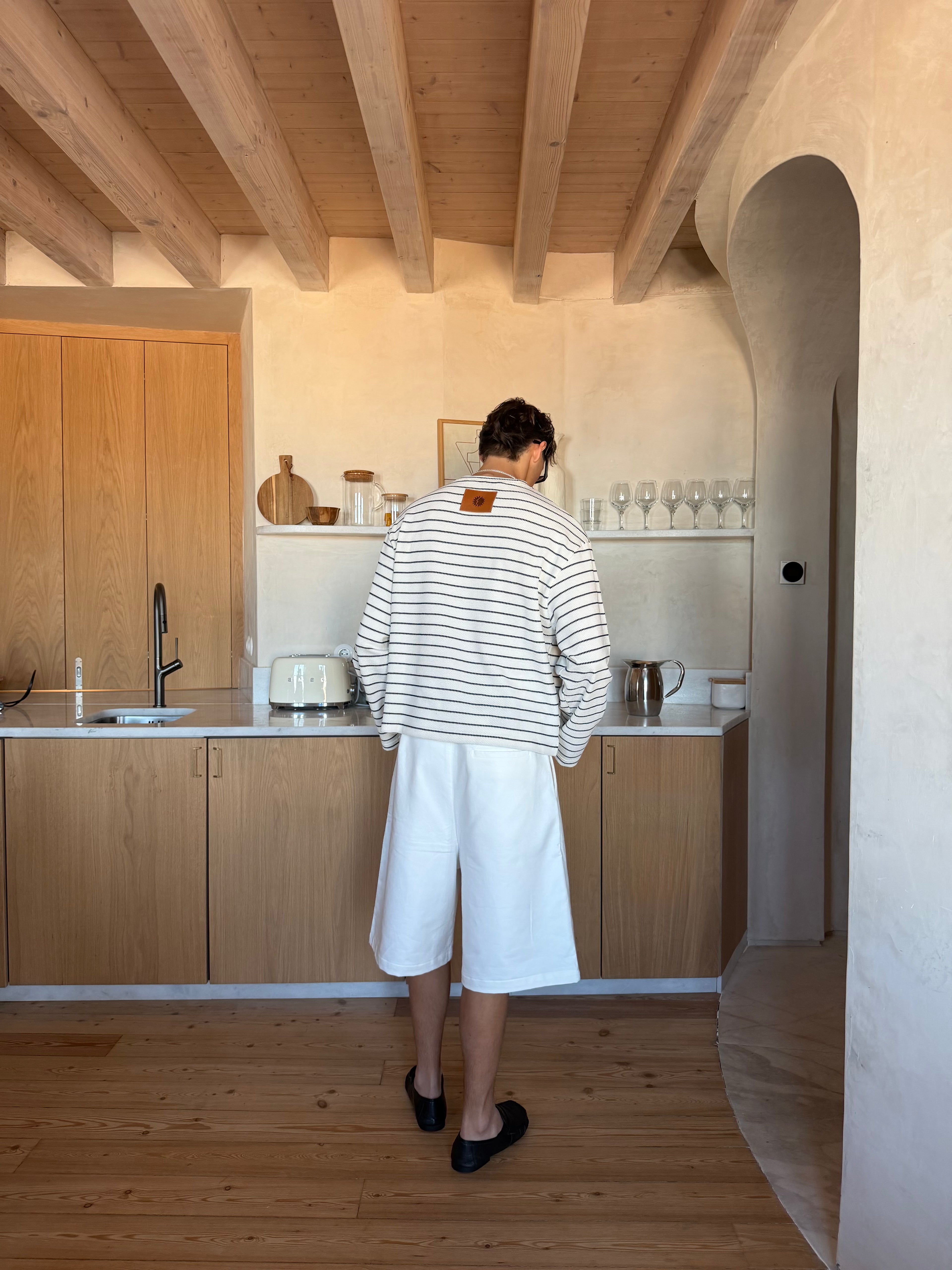 SS26 Camisola Manga Comprida às Riscas