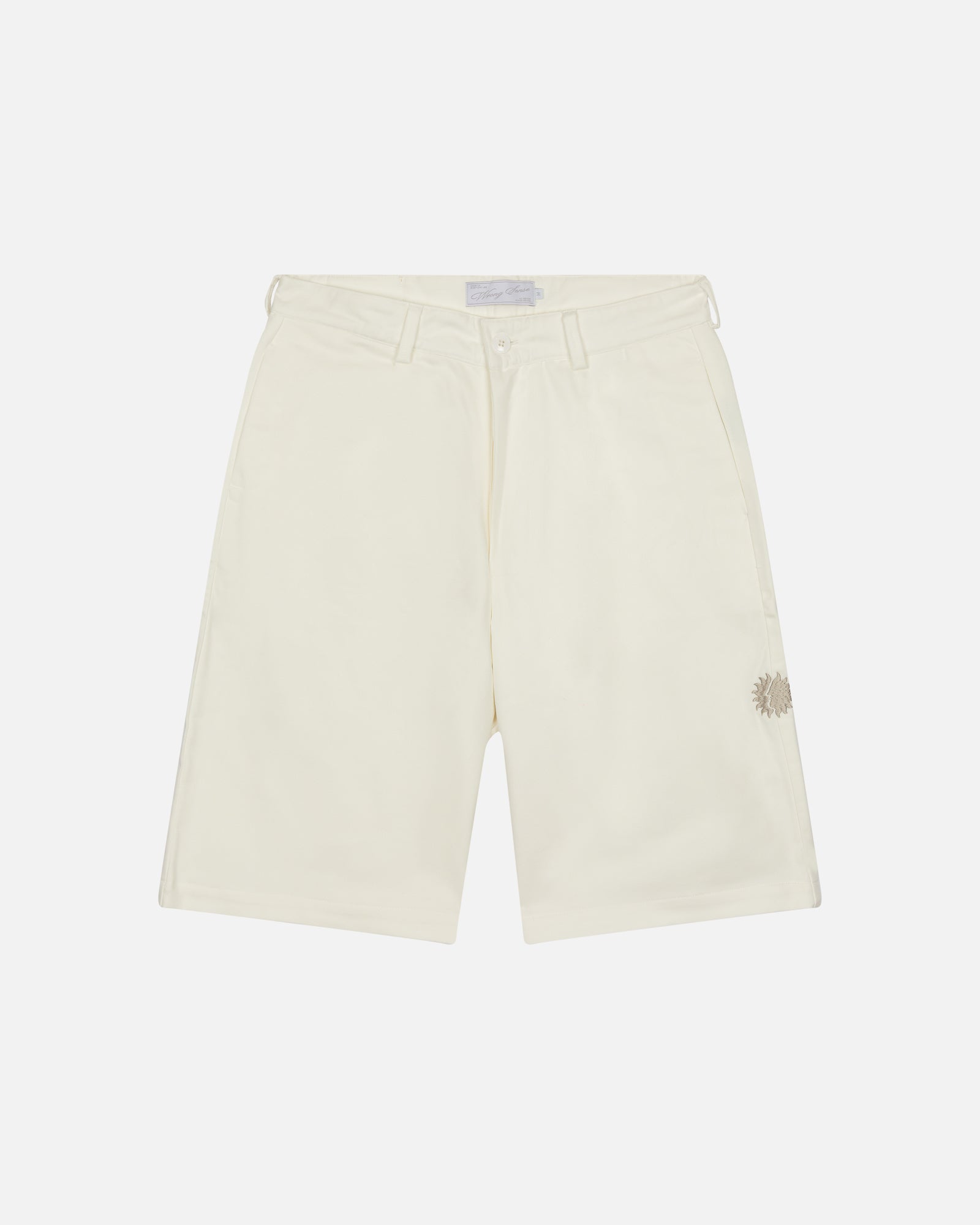 SS26 White Tailored Shorts