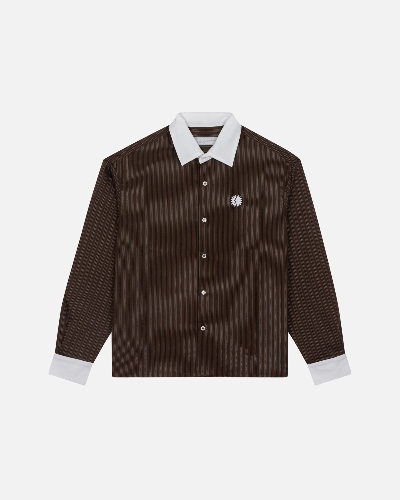 SS26 Brown Striped Shirt