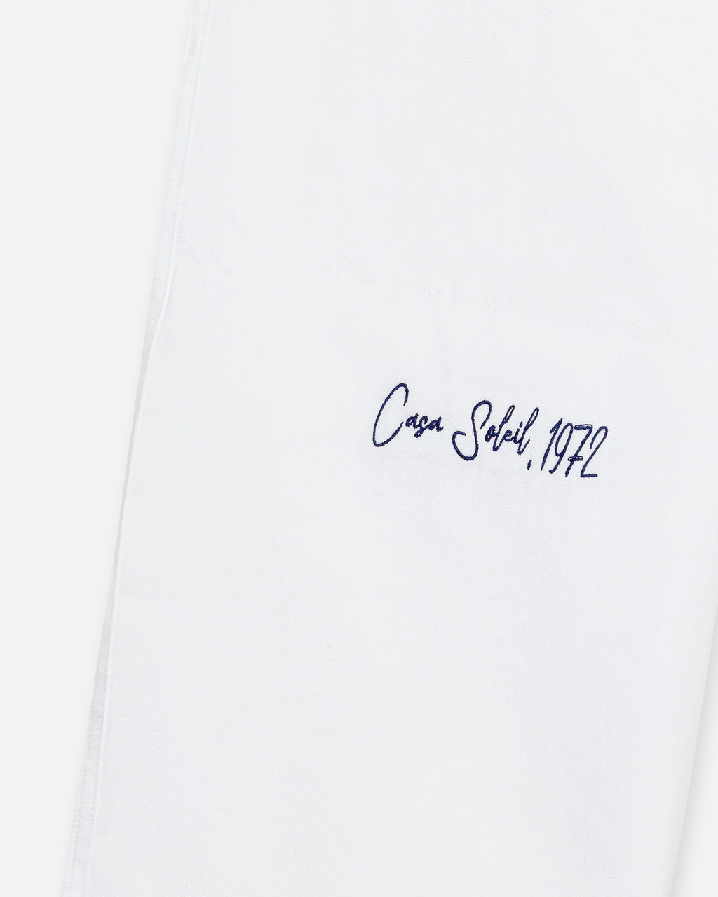 Casa Soleil White Linen Pants