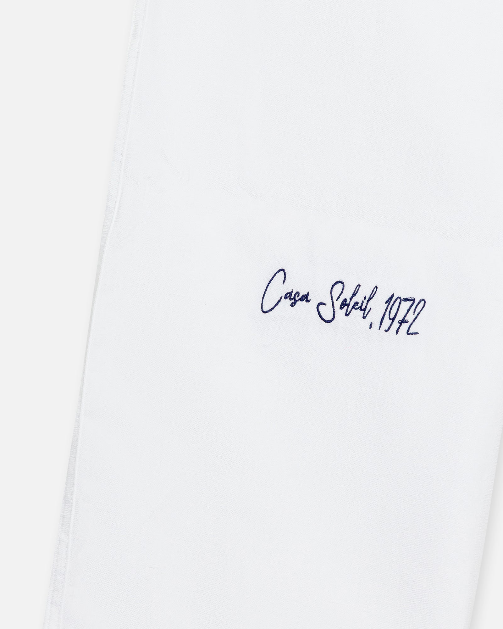 Casa Soleil White Linen Pants