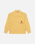 Casa Soleil Yellow Linen Shirt