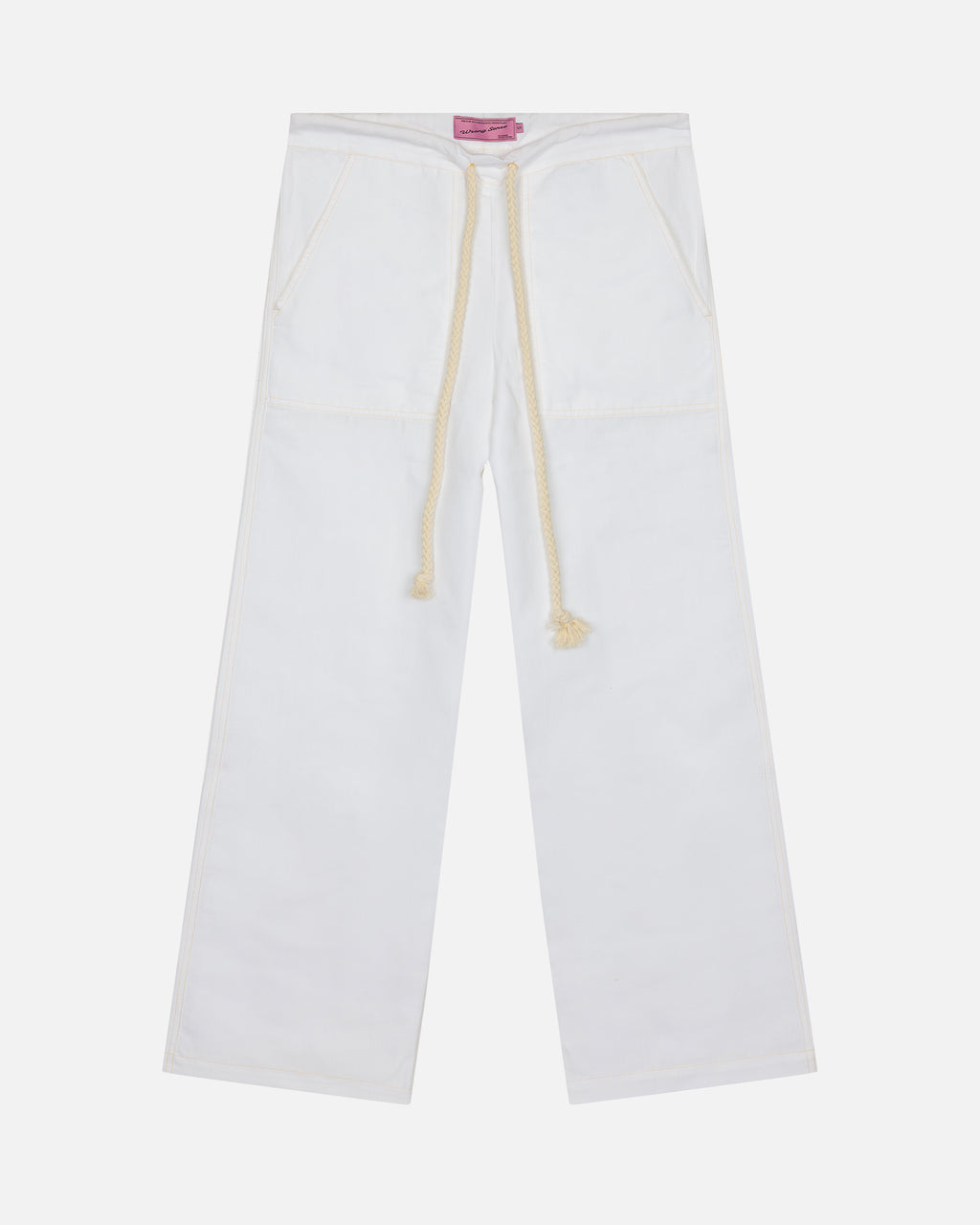 White Linen Pants