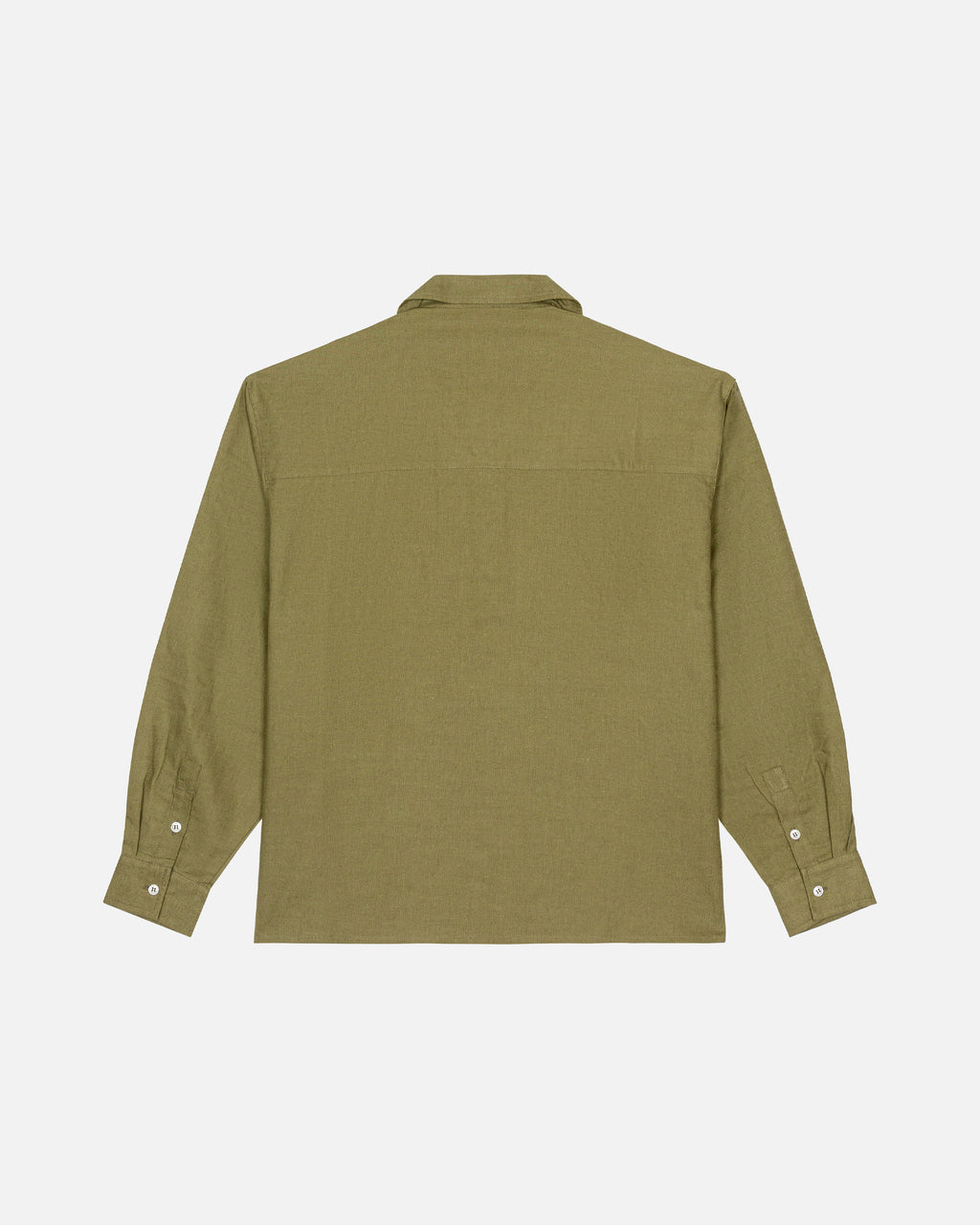 Casa Soleil Olive Linen Shirt