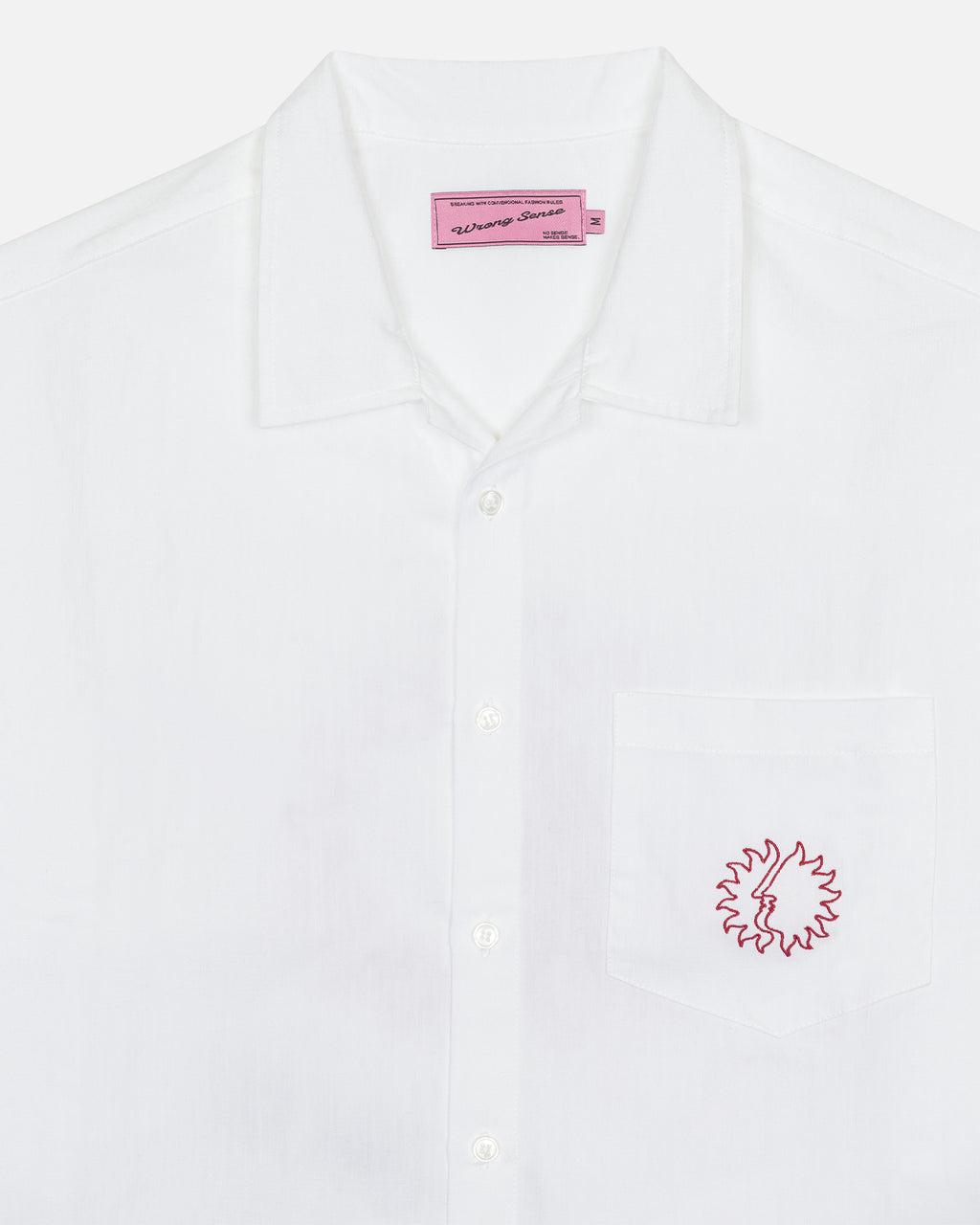 Casa Soleil White Linen Shirt