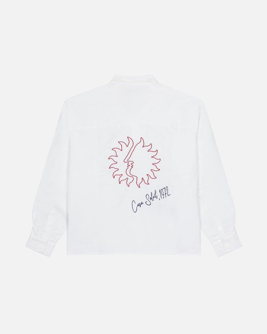 Casa Soleil White Linen Shirt