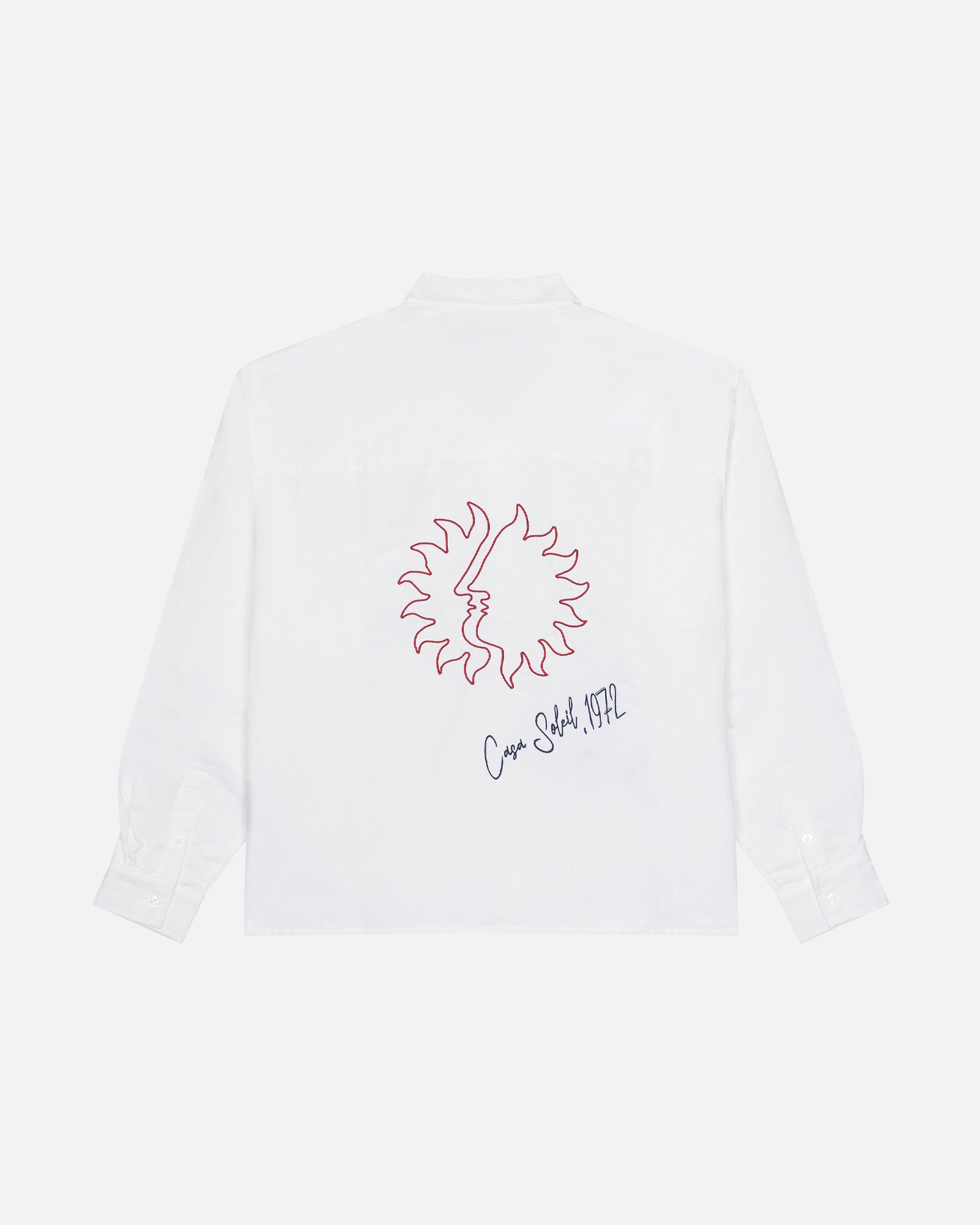 Casa Soleil White Linen Shirt