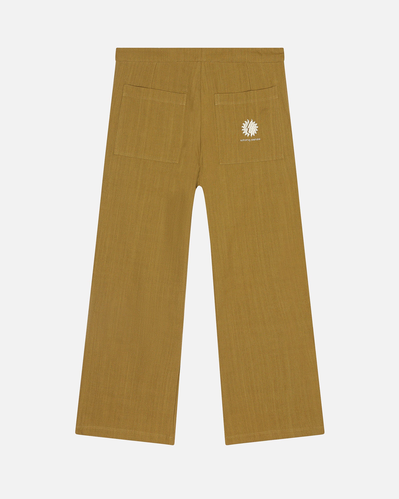 Ibiza Olive Linen Pants
