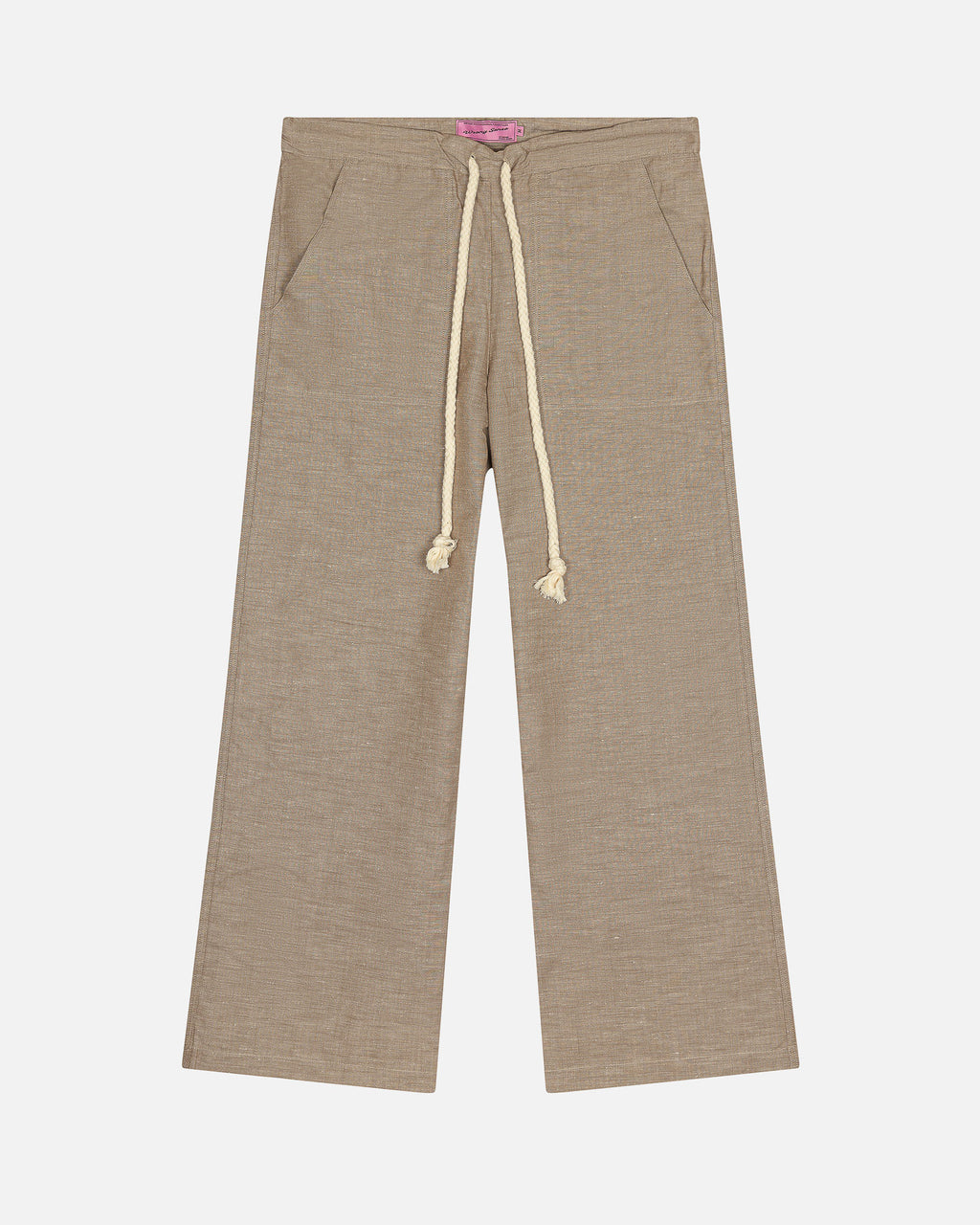 Ibiza Grey Linen Pants