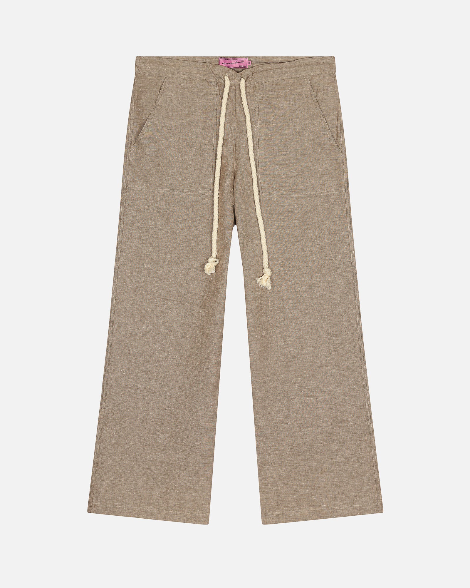 Ibiza Grey Linen Pants