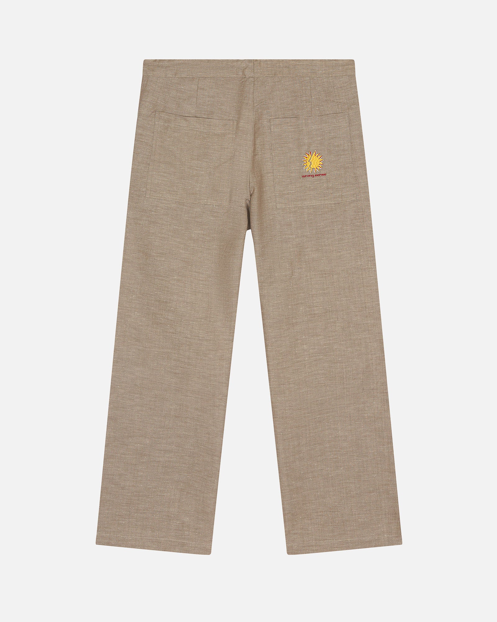 Ibiza Grey Linen Pants