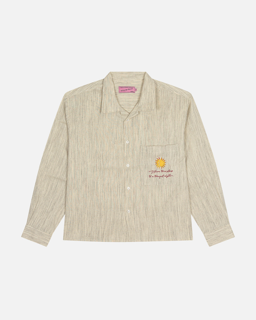 Ibiza Raw Linen Shirt