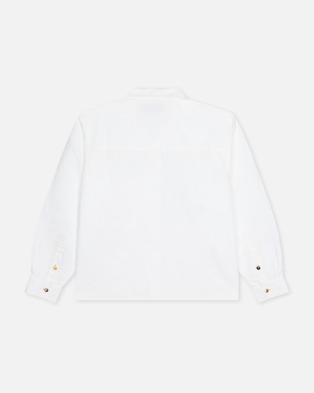 Natural White Linen Shirt