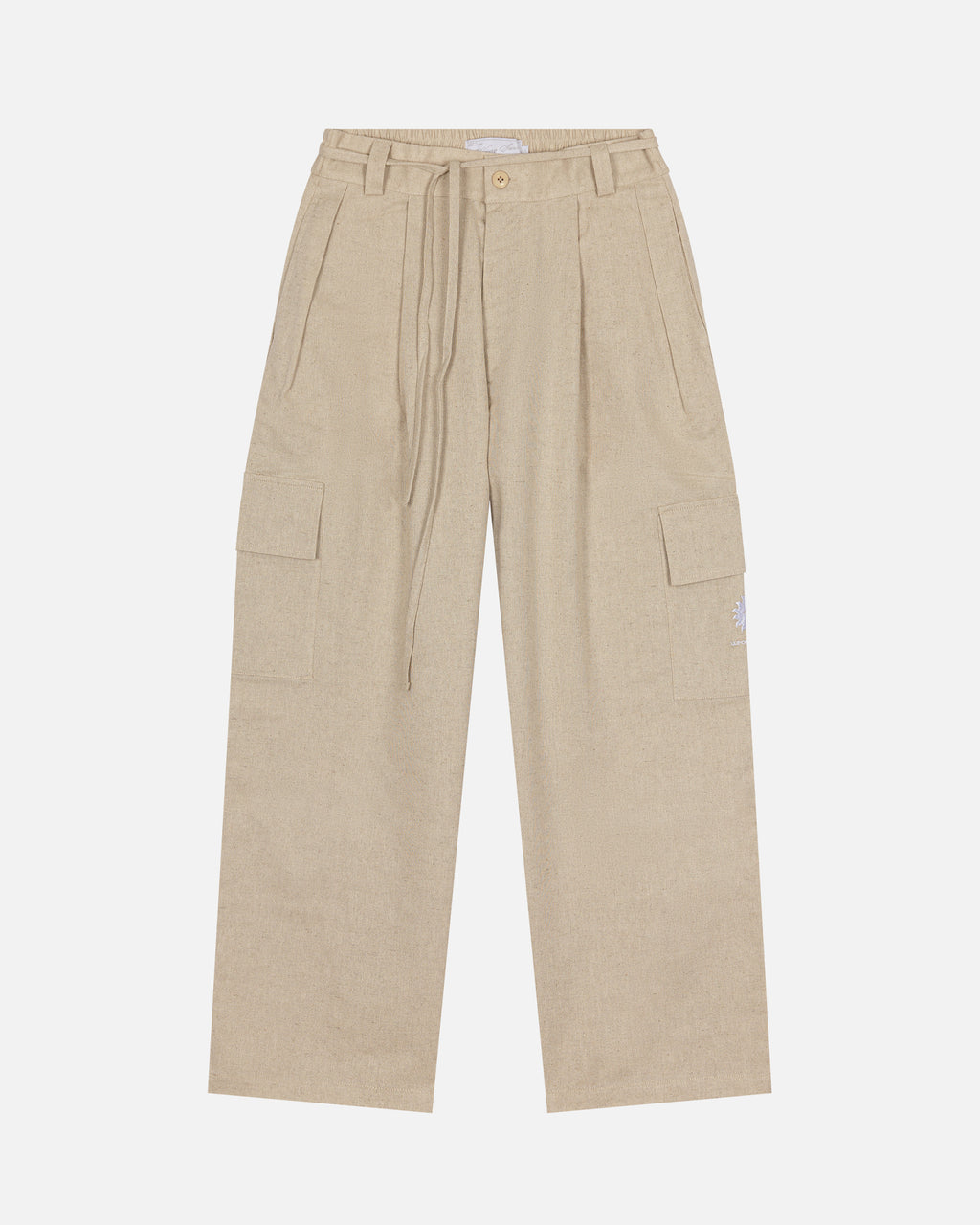 Essentials Cargo Linen Pants