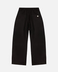 Essentials Black Linen Pants