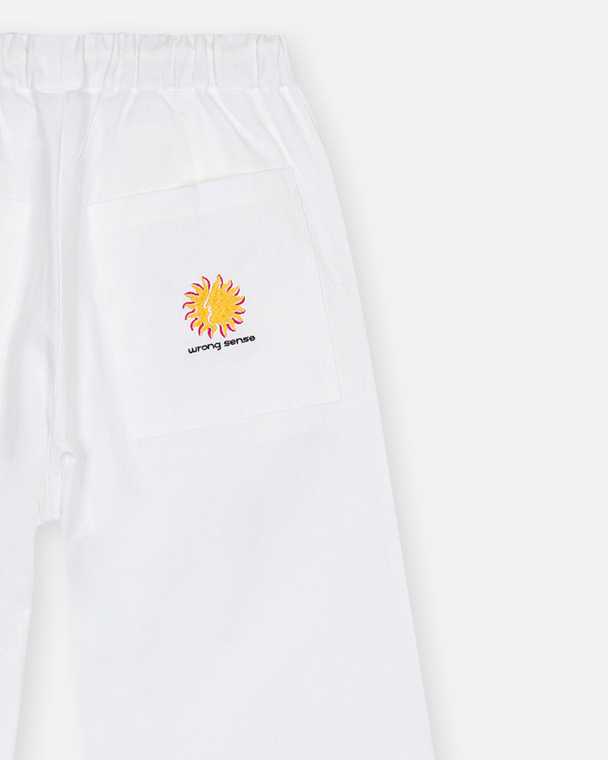 Ivory Linen Pants