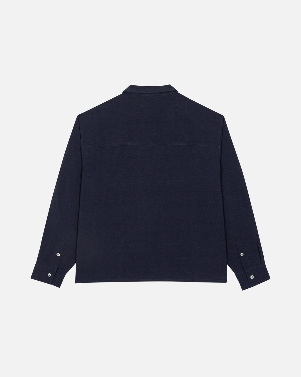 Ibiza Blue Linen Shirt