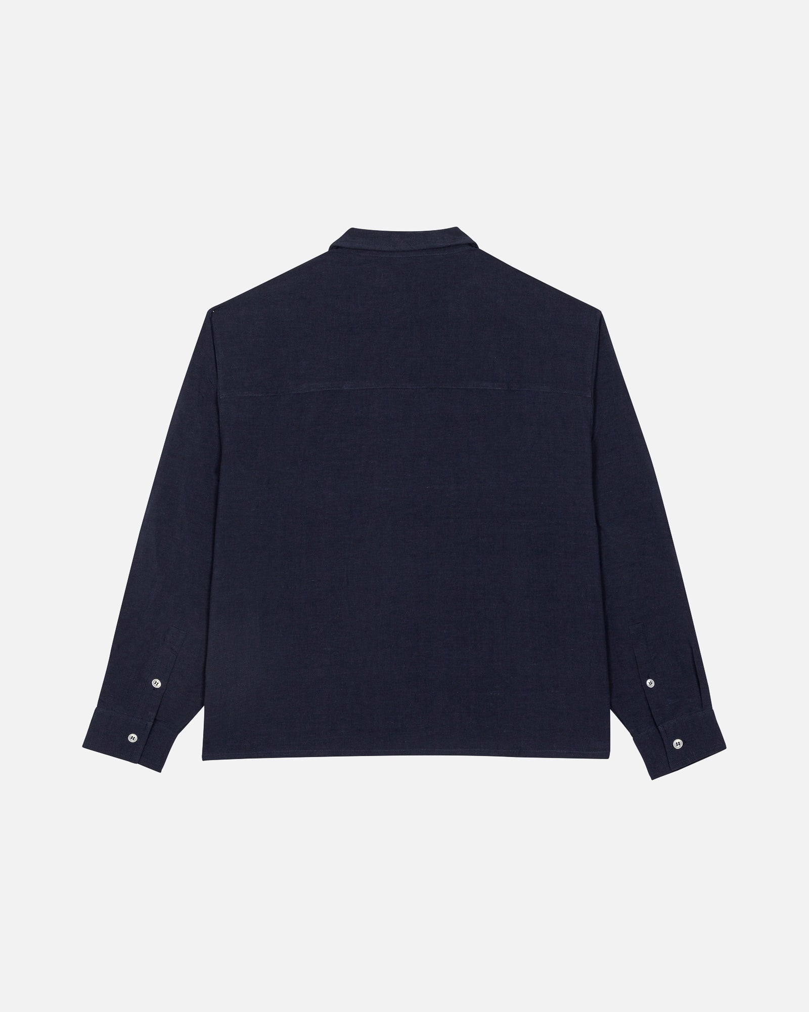 Ibiza Blue Linen Shirt