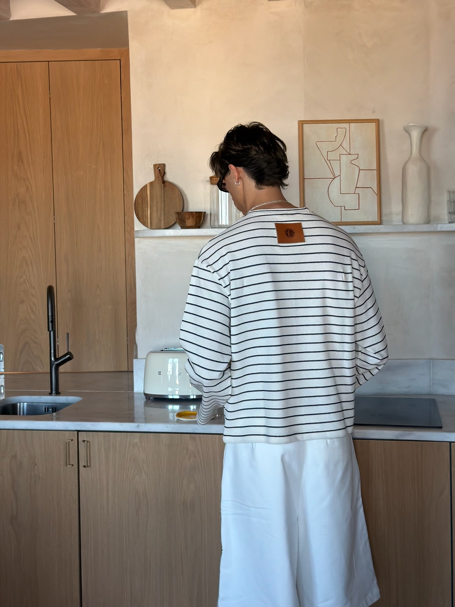 SS26 Camisola Manga Comprida às Riscas