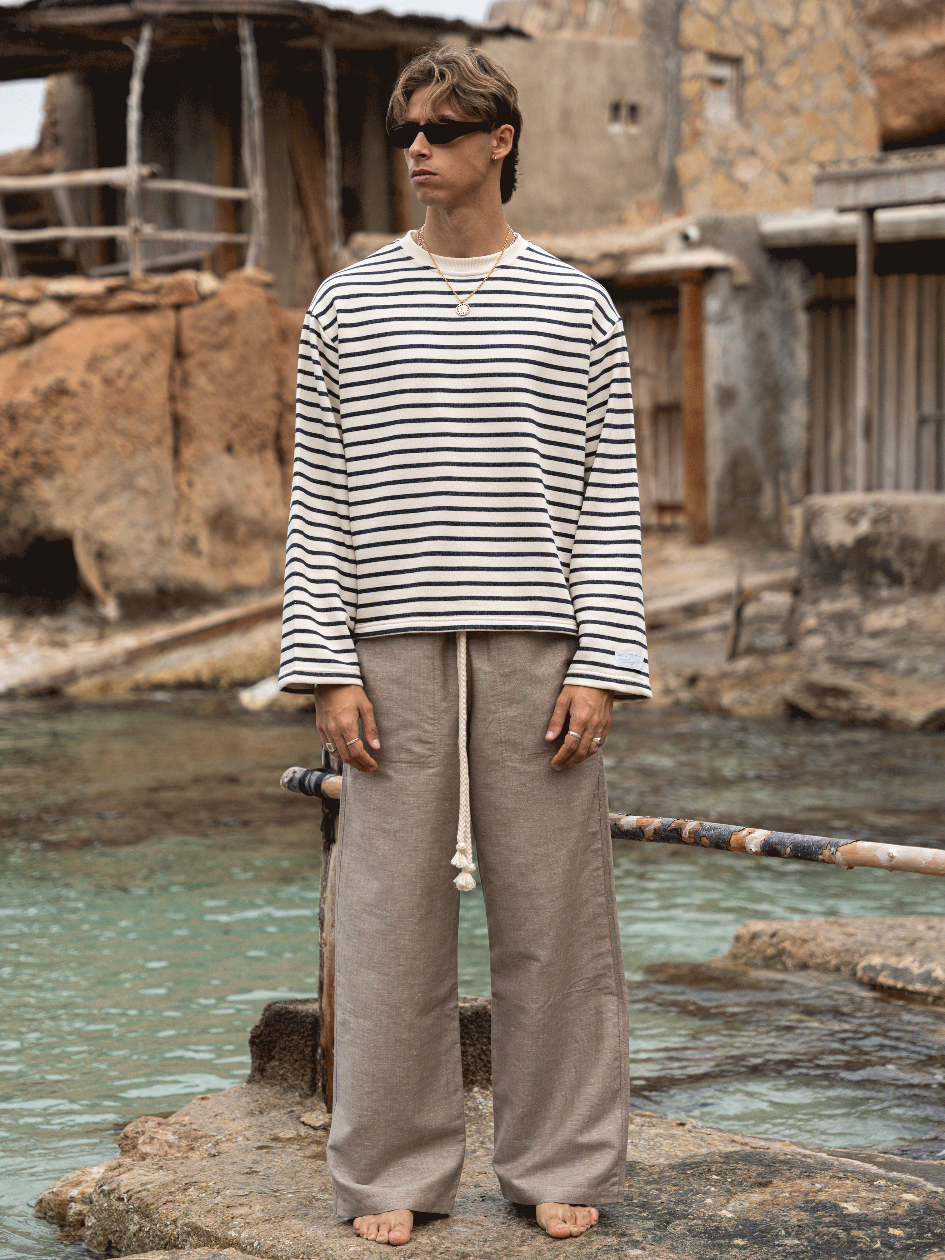 Ibiza Striped Longsleeve