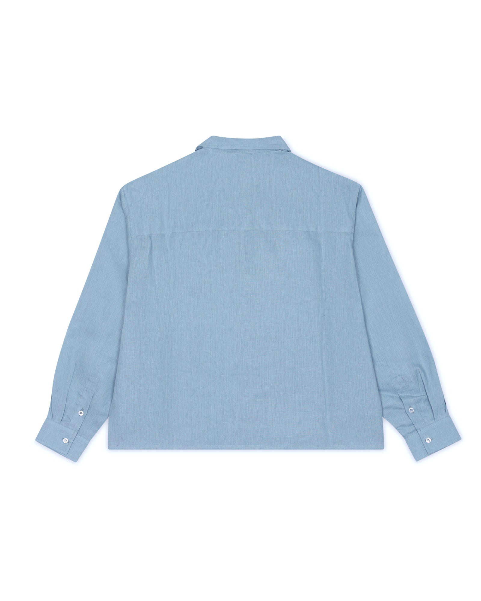 Baby Blue Linen Shirt