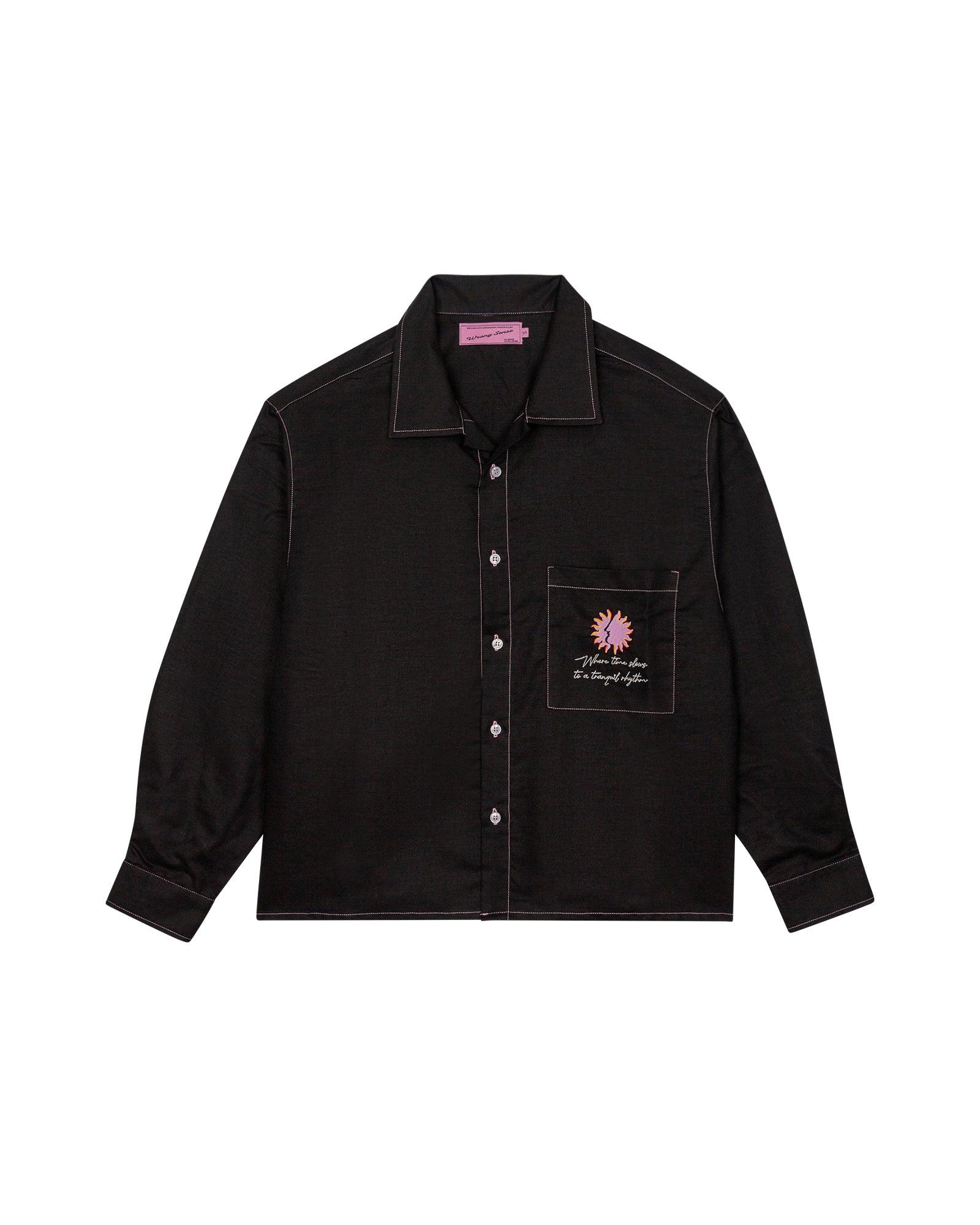 Black Linen Shirt