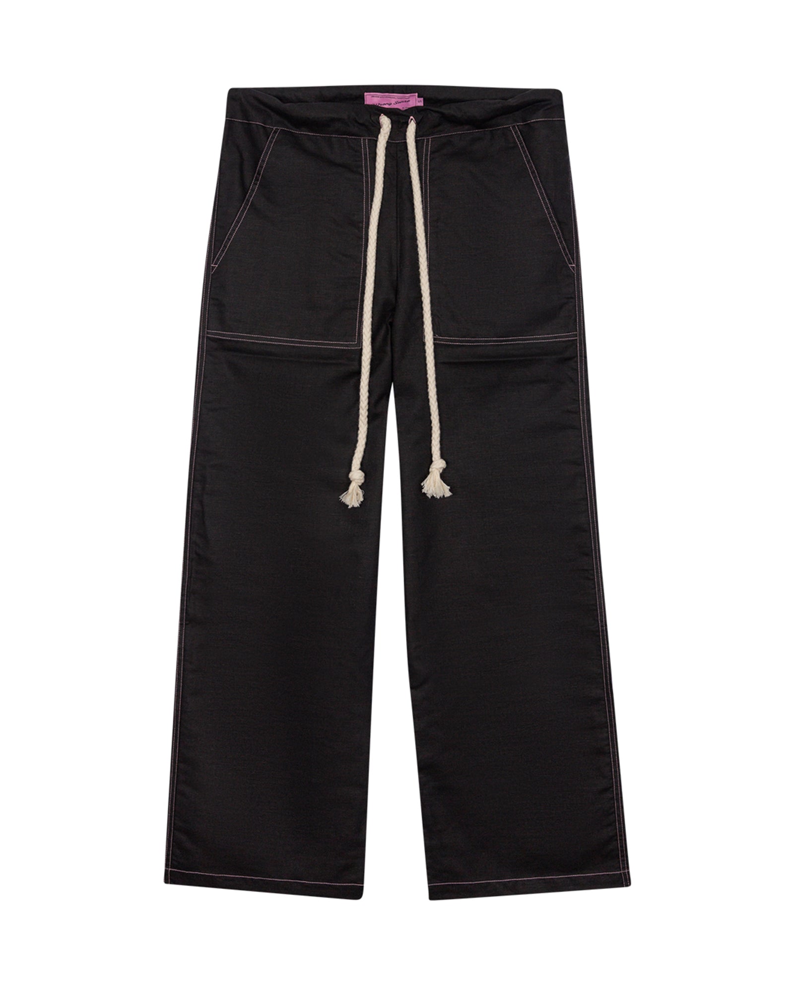Black Linen Pants