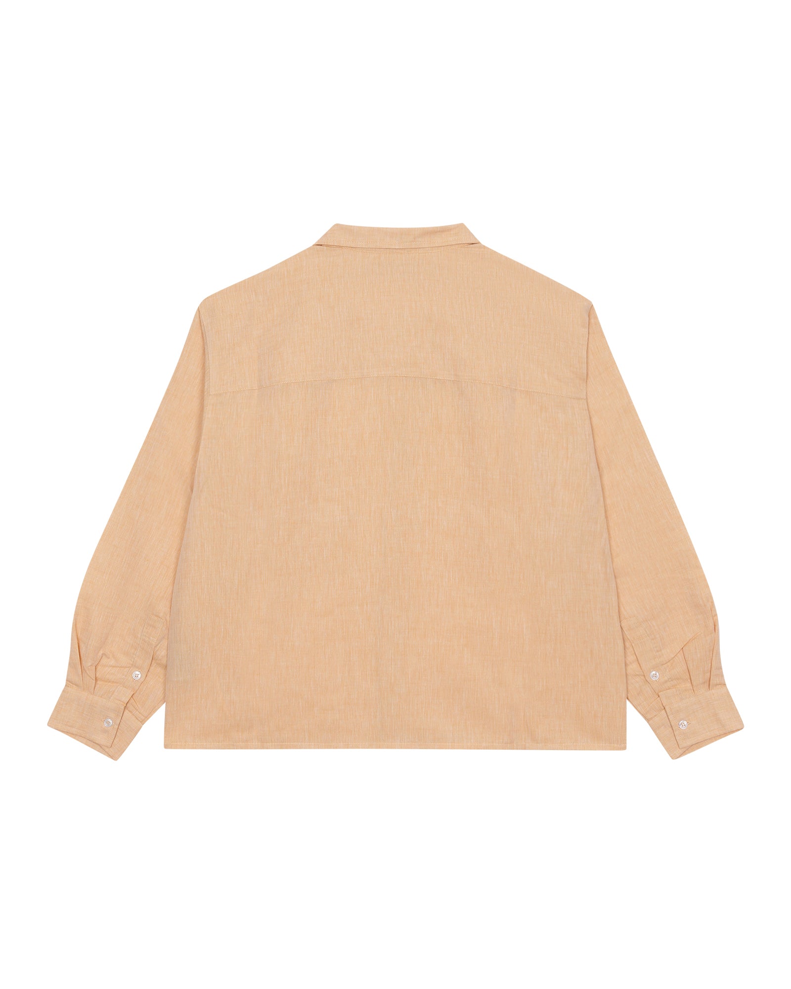 Salmon Linen Shirt