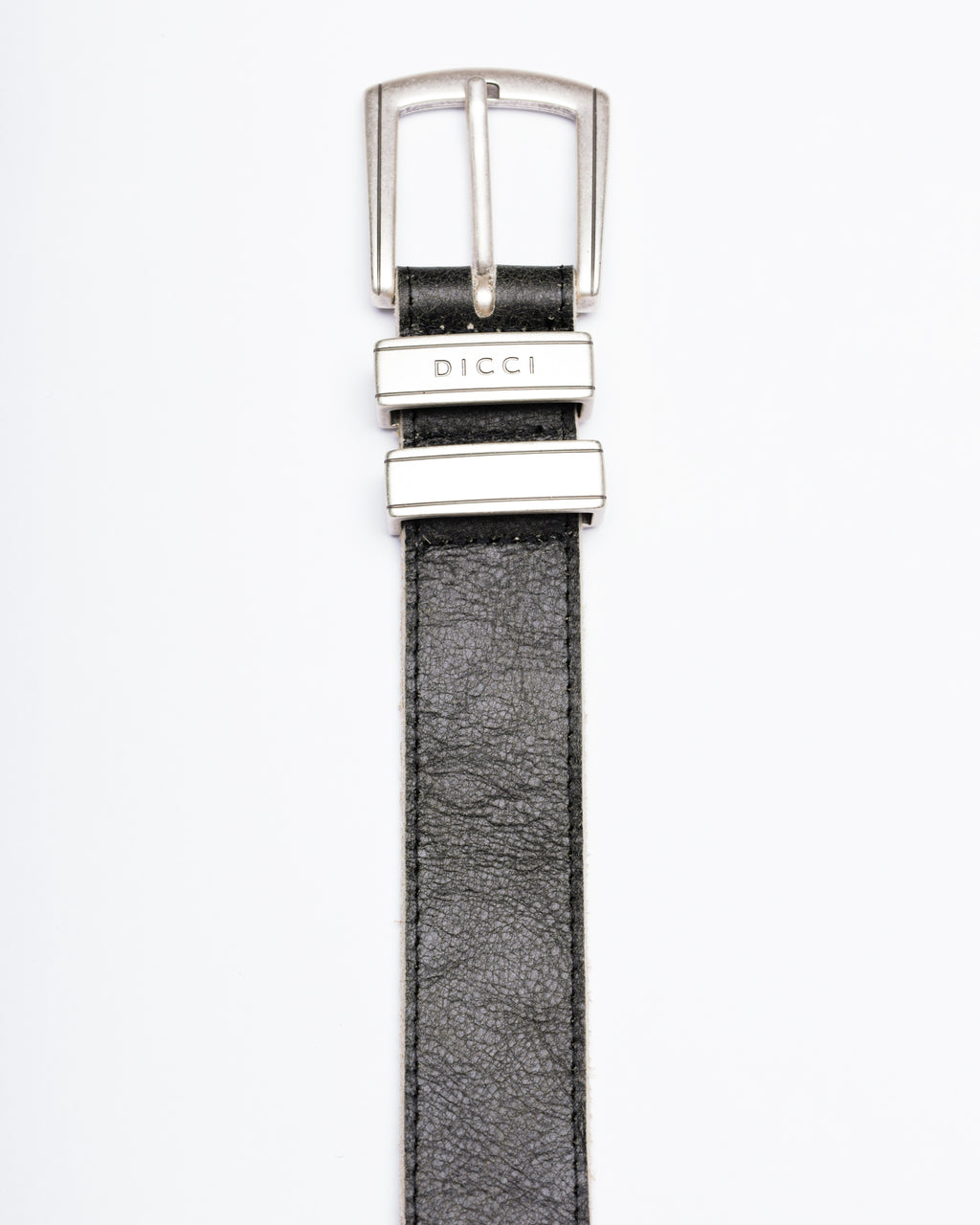 Vintage Black Leather Belt